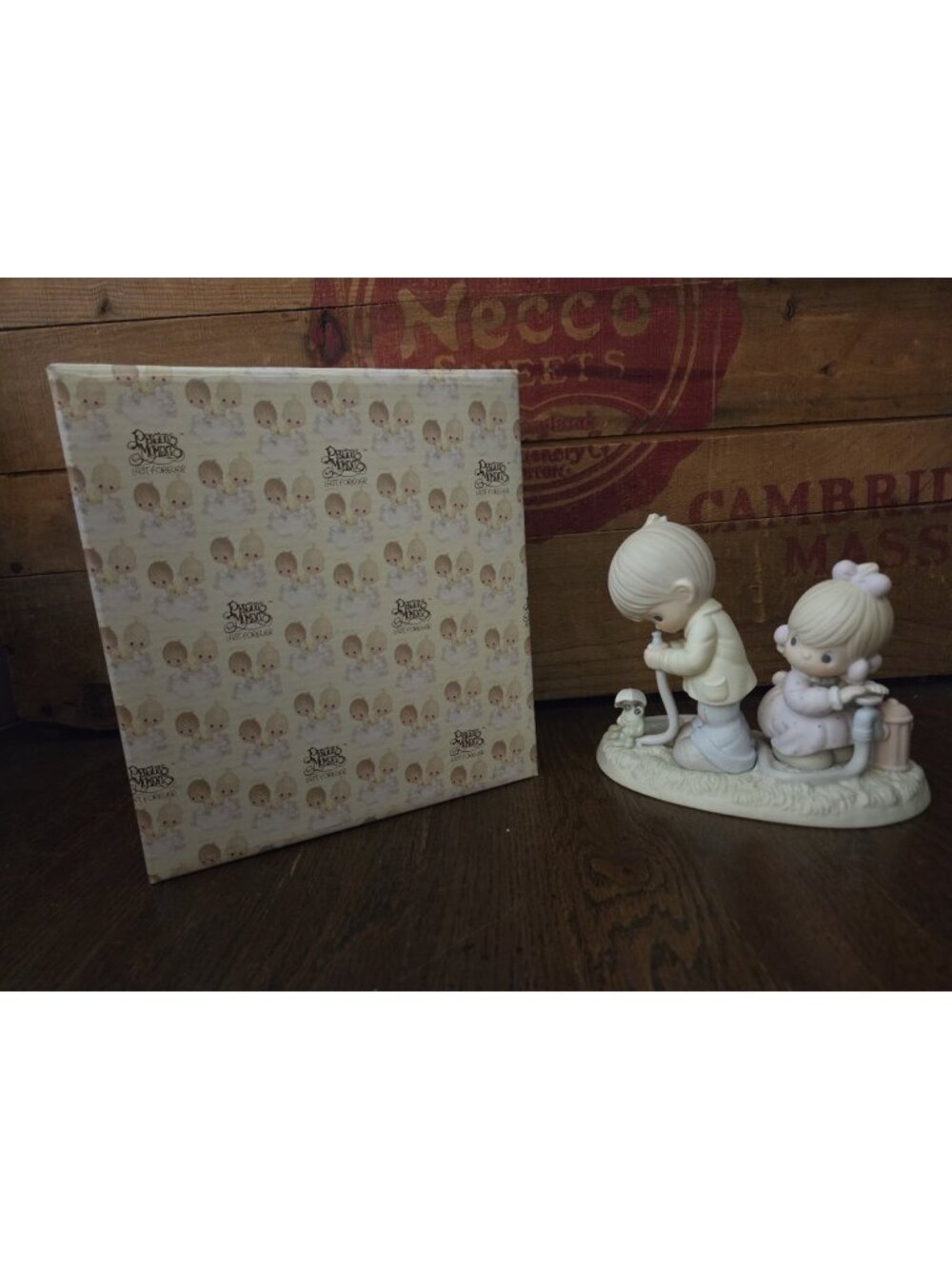 1989 Precious Moments "There Shall Be Showers of Blessings" Figurine - #522090